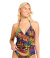 Amalfi Tan Through Tankini Top