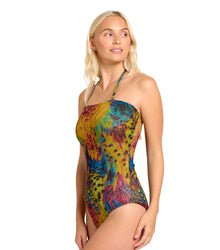  Amalfi Tan Through Tube Swimsuit