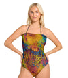 Amalfi Tan Through Tube Swimsuit