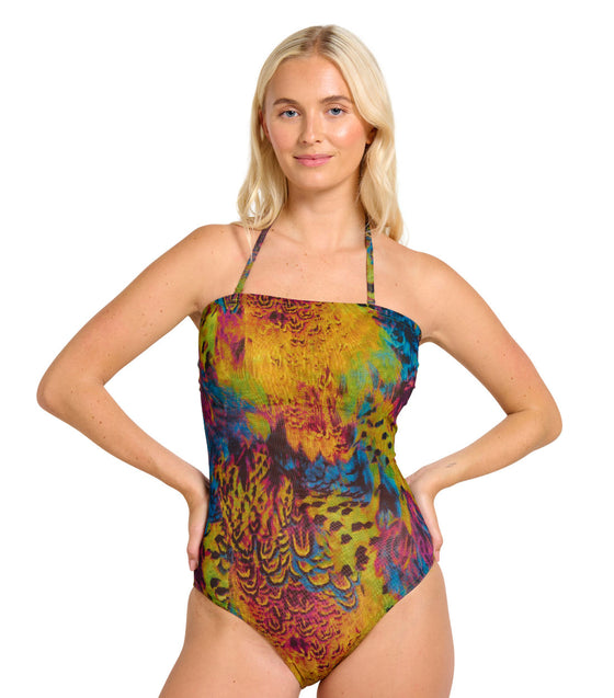 Amalfi Tan Through Tube Swimsuit