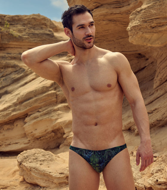 Havana Tan Through Swim Micro Brief