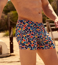  Monaco Tan Through Swim Shorts