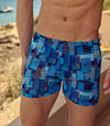 Ultramarine Tan Through Swim Shorts