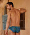 Viper Tan Through Deep Waist Swim Brief