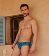 Viper Tan Through Deep Waist Swim Brief